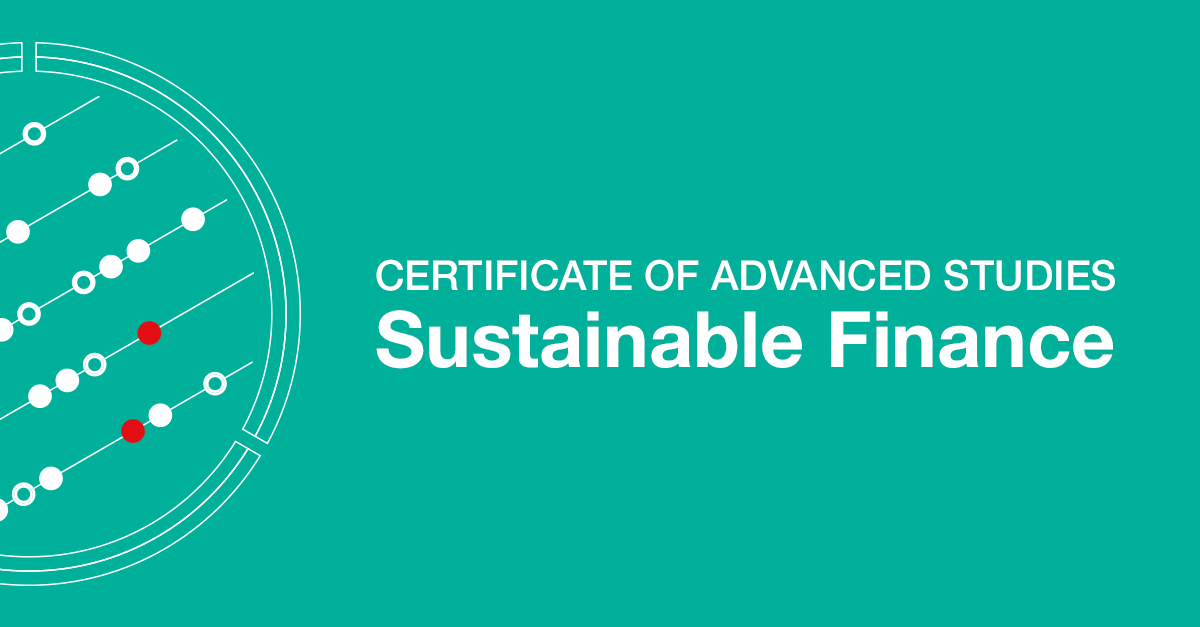 CAS online training - Sustainable Finance Geneva